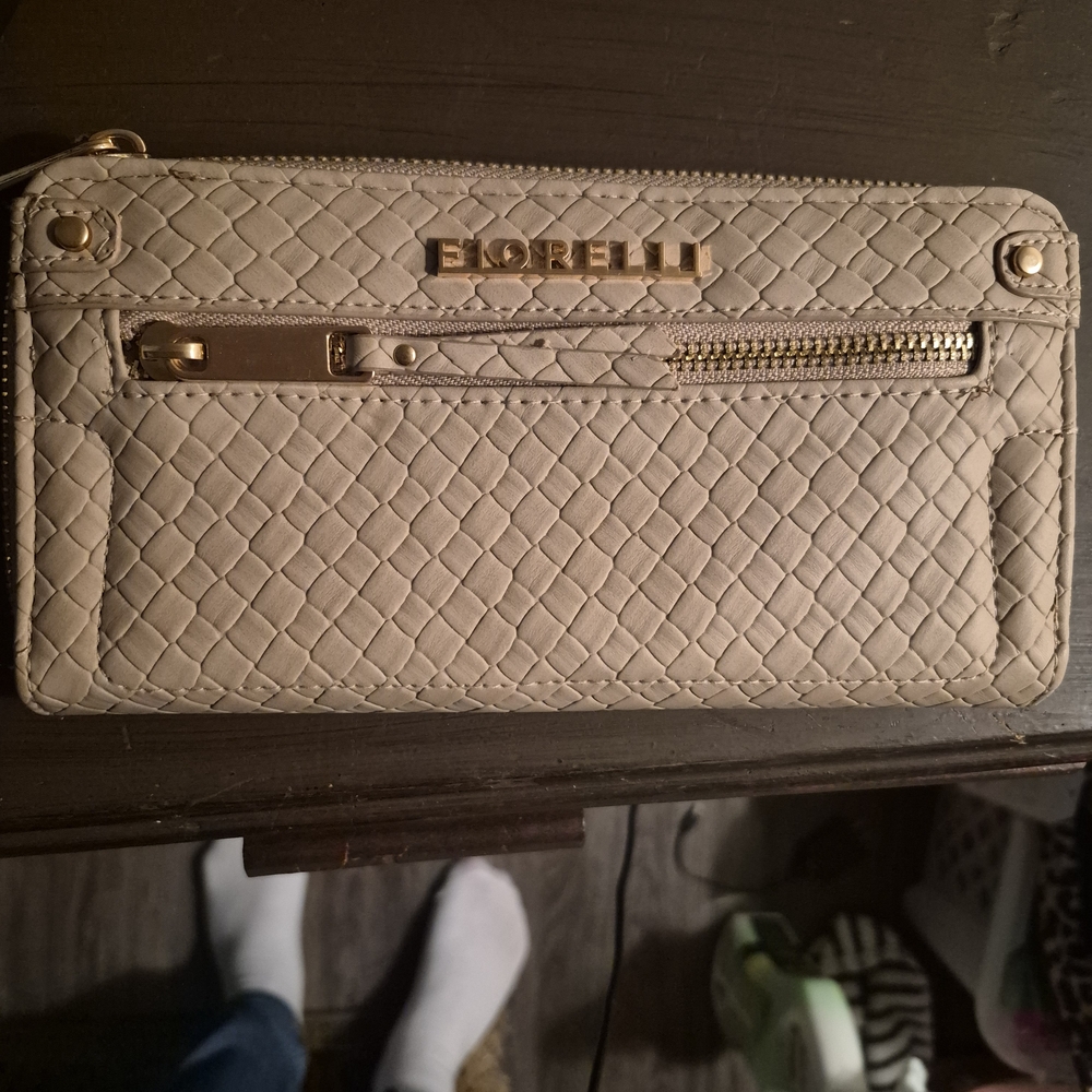 Fiorelli Taupe Woven Wallet